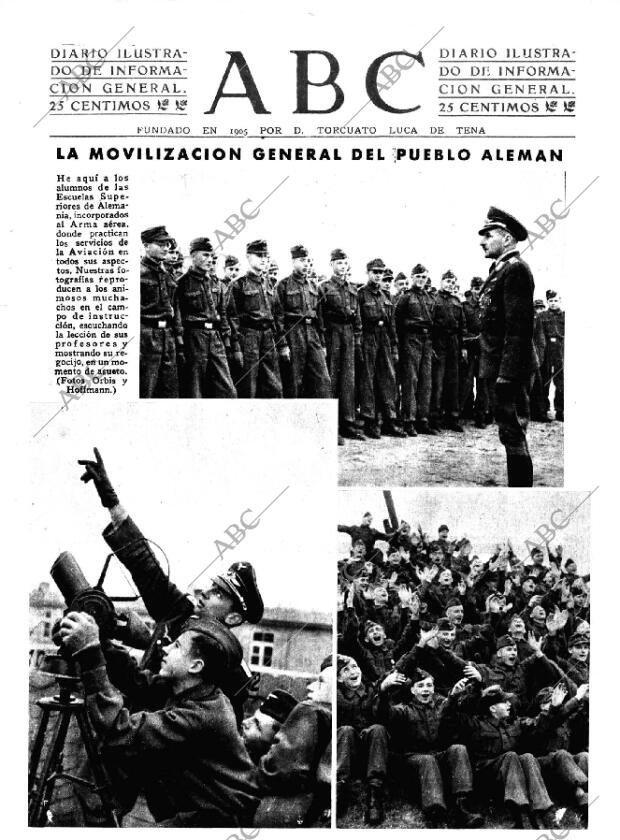 ABC MADRID 05-03-1943 página 1