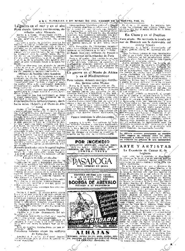 ABC MADRID 05-03-1943 página 11