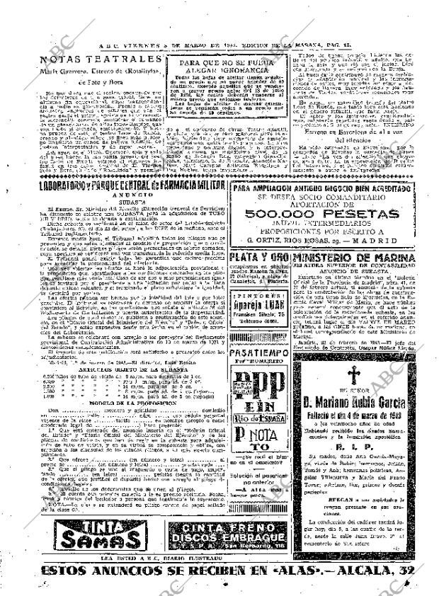 ABC MADRID 05-03-1943 página 13