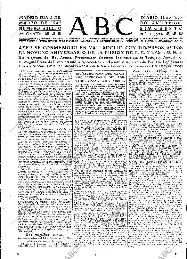ABC MADRID 05-03-1943 página 3