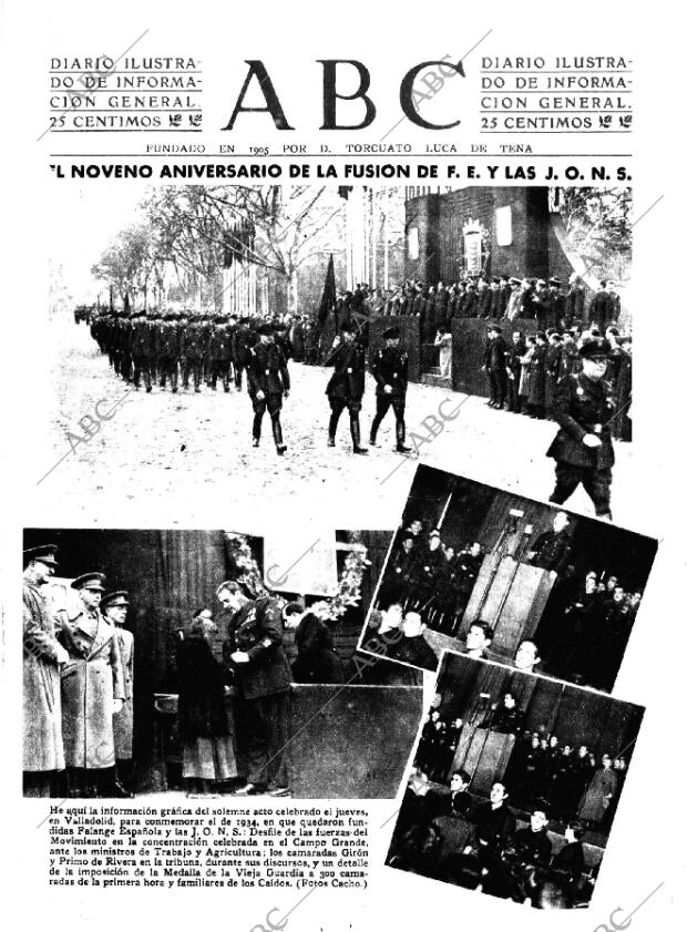 ABC MADRID 06-03-1943 página 1