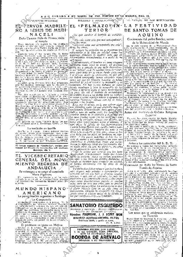 ABC MADRID 06-03-1943 página 11