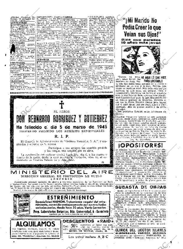 ABC MADRID 06-03-1943 página 19