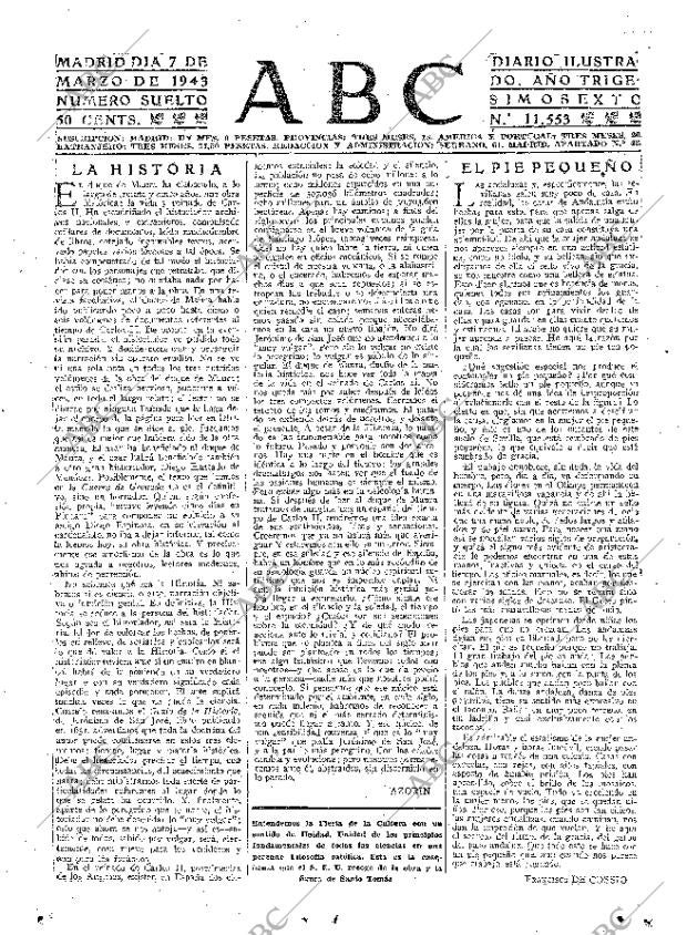 ABC MADRID 07-03-1943 página 31