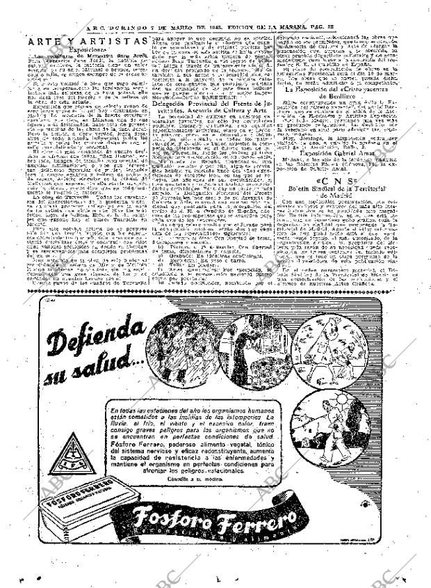 ABC MADRID 07-03-1943 página 32