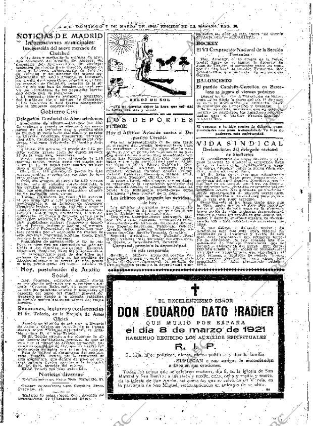 ABC MADRID 07-03-1943 página 46