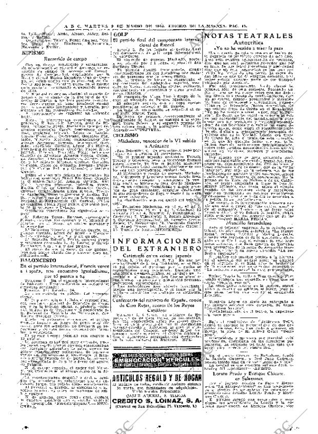 ABC MADRID 09-03-1943 página 19