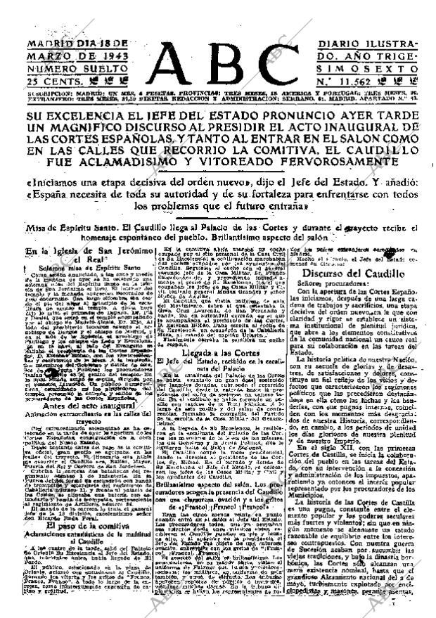 ABC MADRID 18-03-1943 página 3