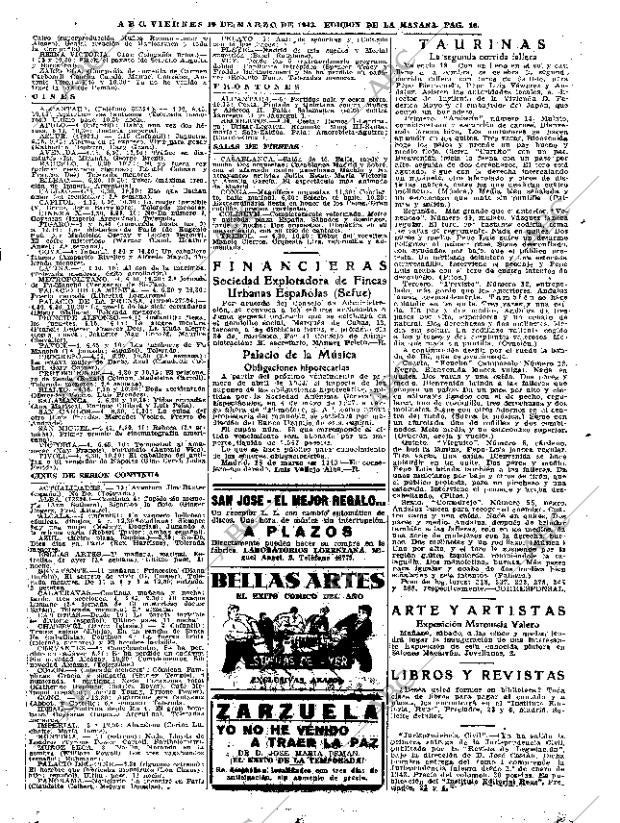 ABC MADRID 19-03-1943 página 16