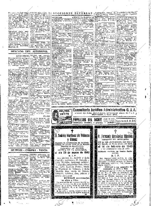 ABC MADRID 30-03-1943 página 22