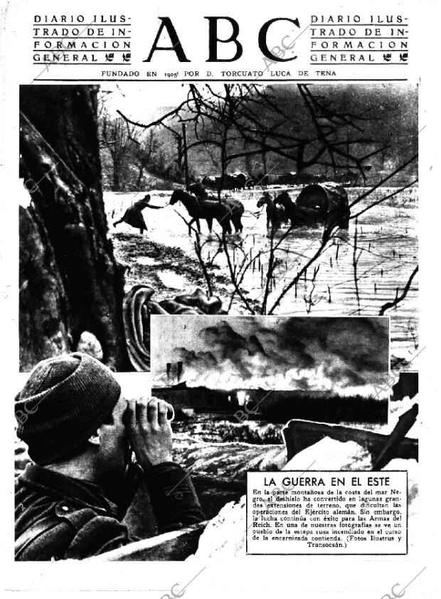 ABC MADRID 31-03-1943 página 1