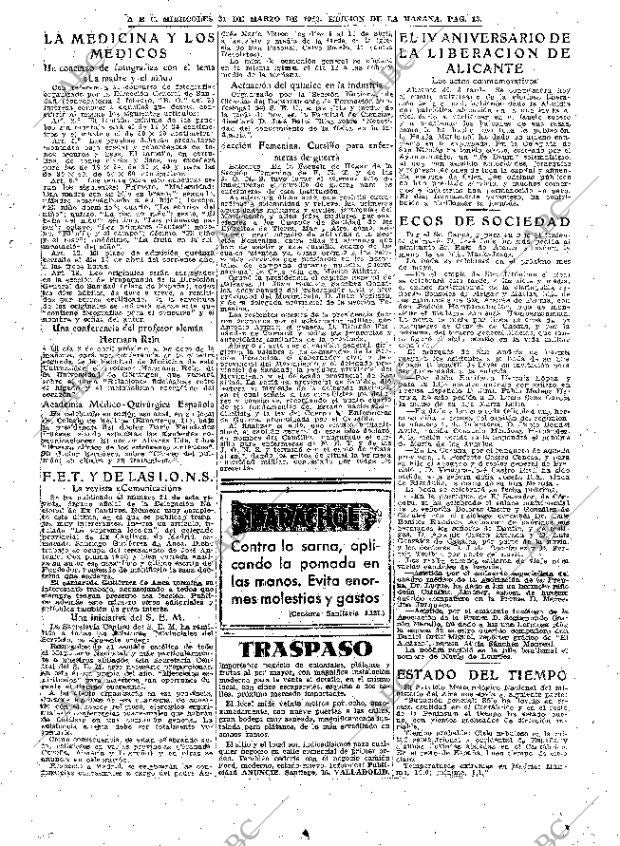 ABC MADRID 31-03-1943 página 13