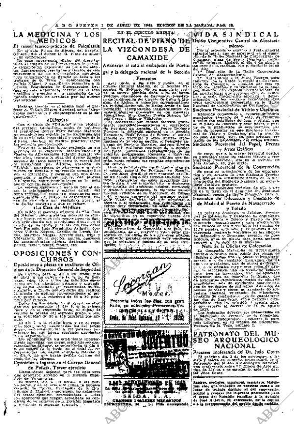 ABC MADRID 01-04-1943 página 12