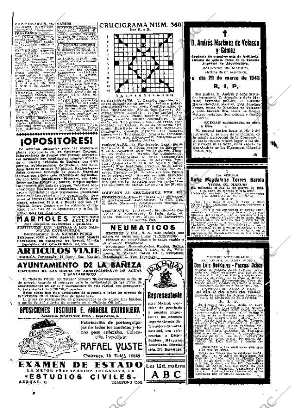 ABC MADRID 01-04-1943 página 19