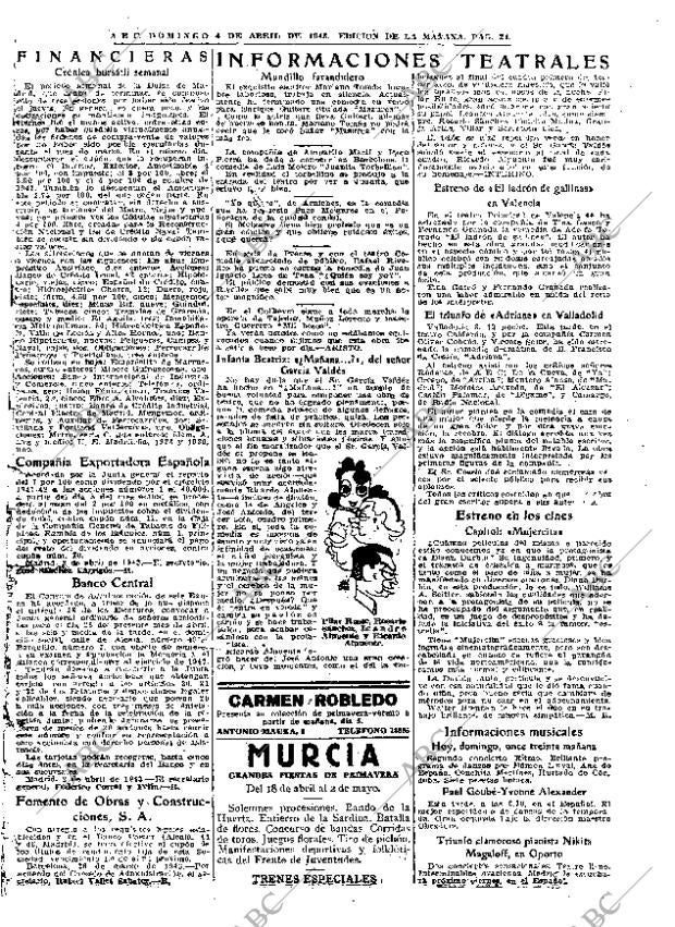 ABC MADRID 04-04-1943 página 24