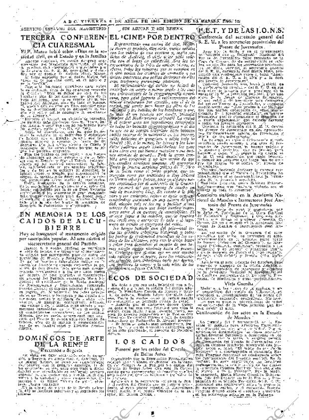 ABC MADRID 09-04-1943 página 11