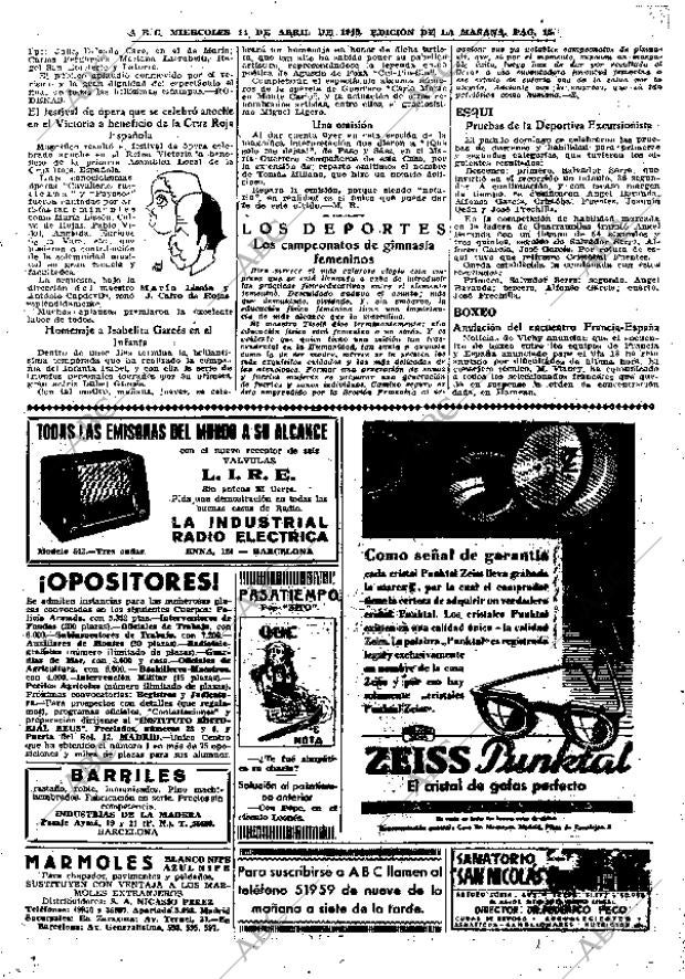 ABC MADRID 14-04-1943 página 15