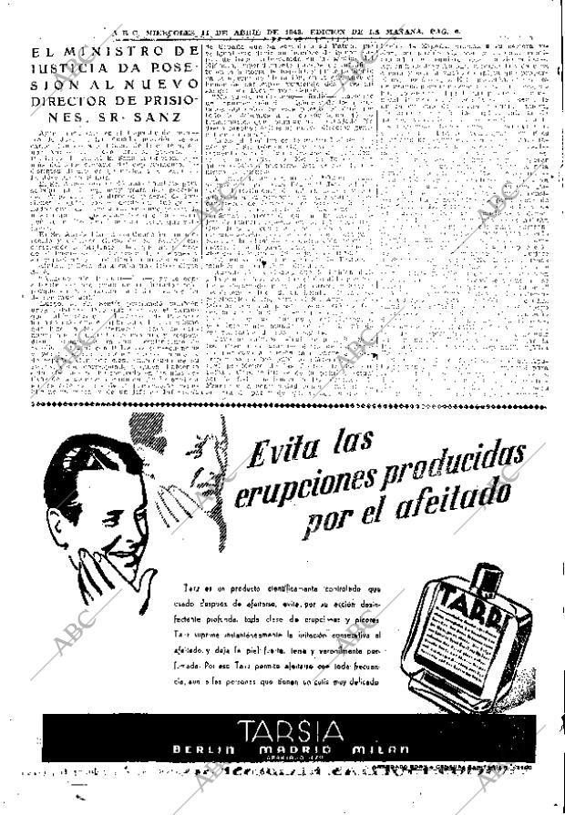 ABC MADRID 14-04-1943 página 6