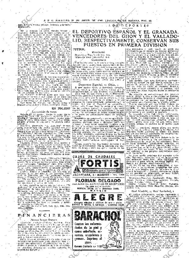 ABC MADRID 20-04-1943 página 15