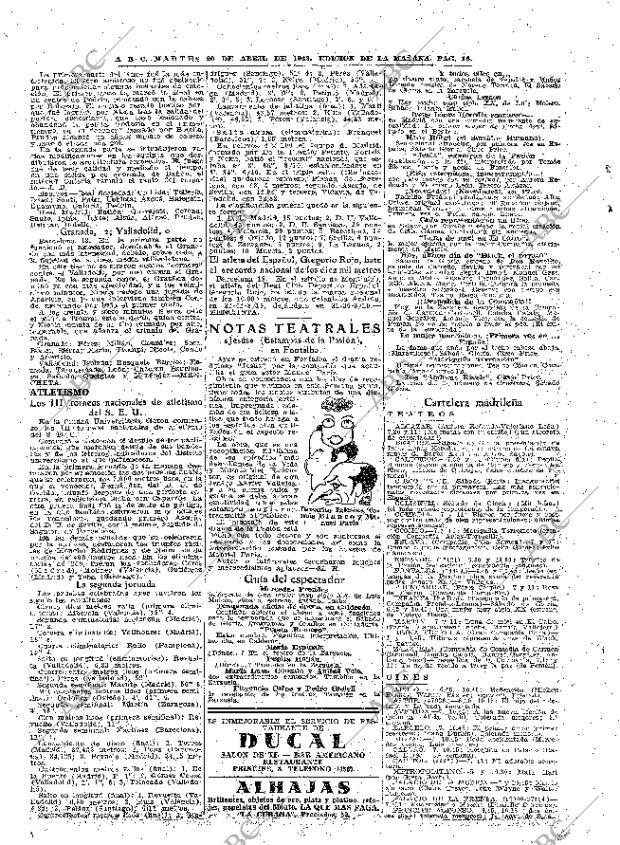 ABC MADRID 20-04-1943 página 16