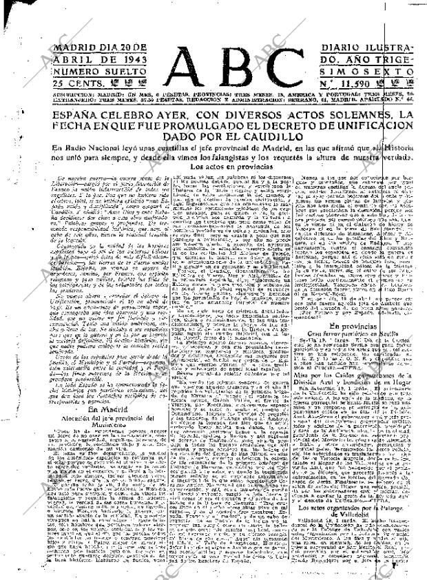 ABC MADRID 20-04-1943 página 3