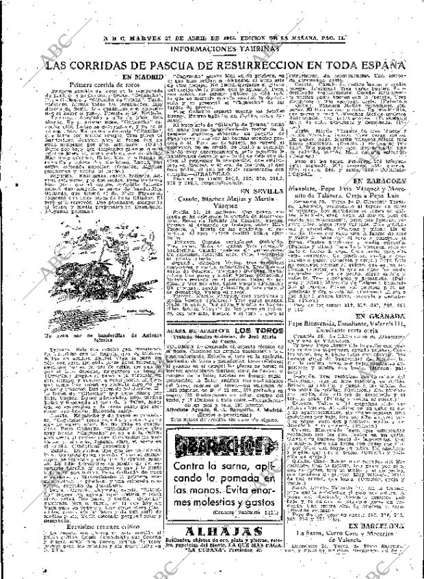 ABC MADRID 27-04-1943 página 11