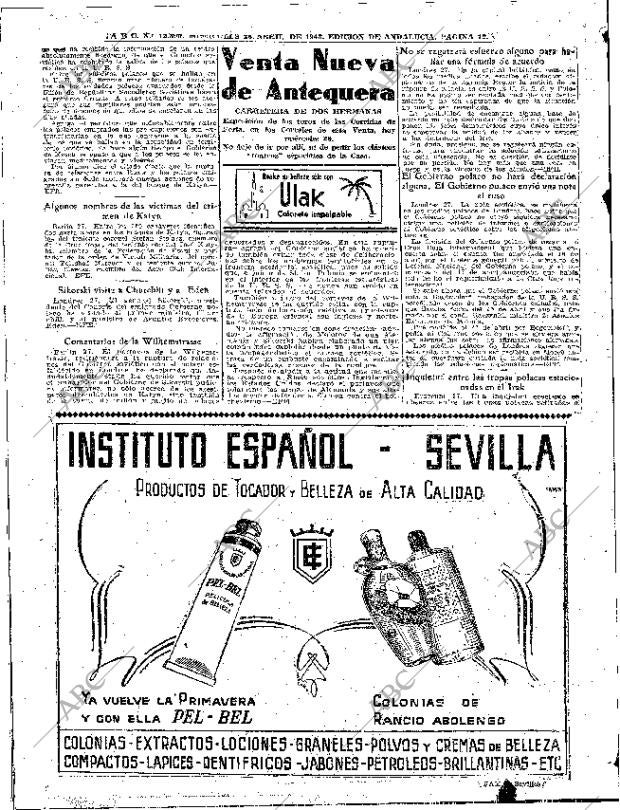 ABC SEVILLA 28-04-1943 página 12