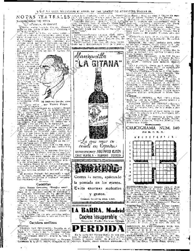 ABC SEVILLA 28-04-1943 página 20