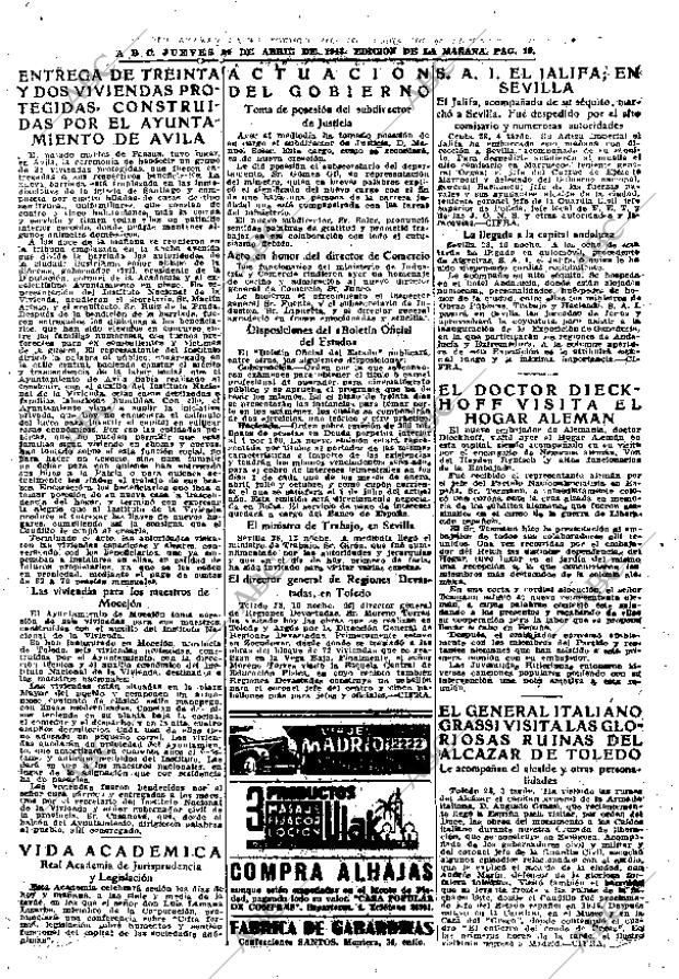 ABC MADRID 29-04-1943 página 10