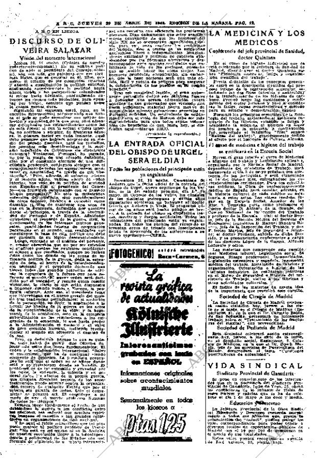 ABC MADRID 29-04-1943 página 12