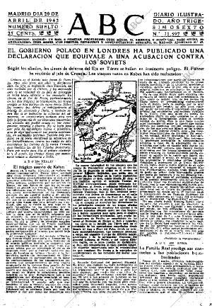 ABC MADRID 29-04-1943 página 7