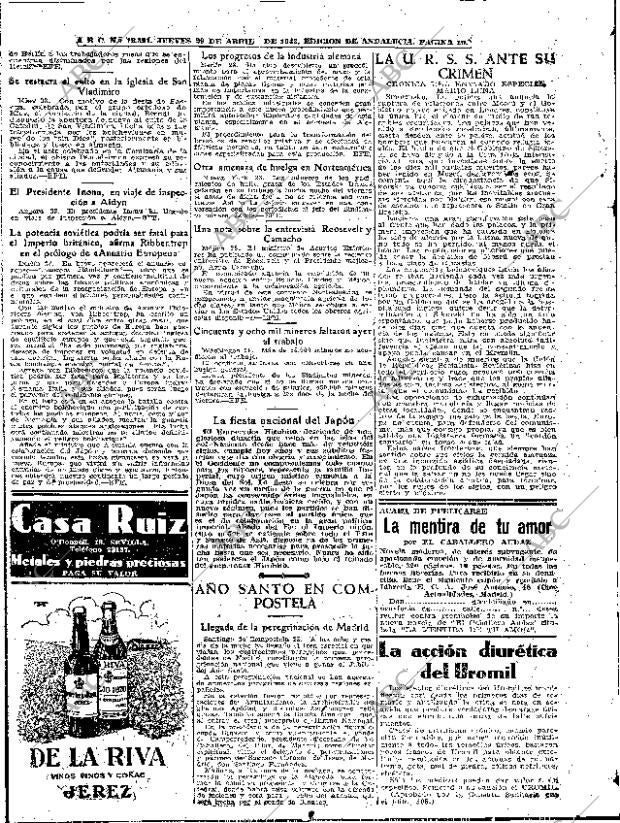ABC SEVILLA 29-04-1943 página 10