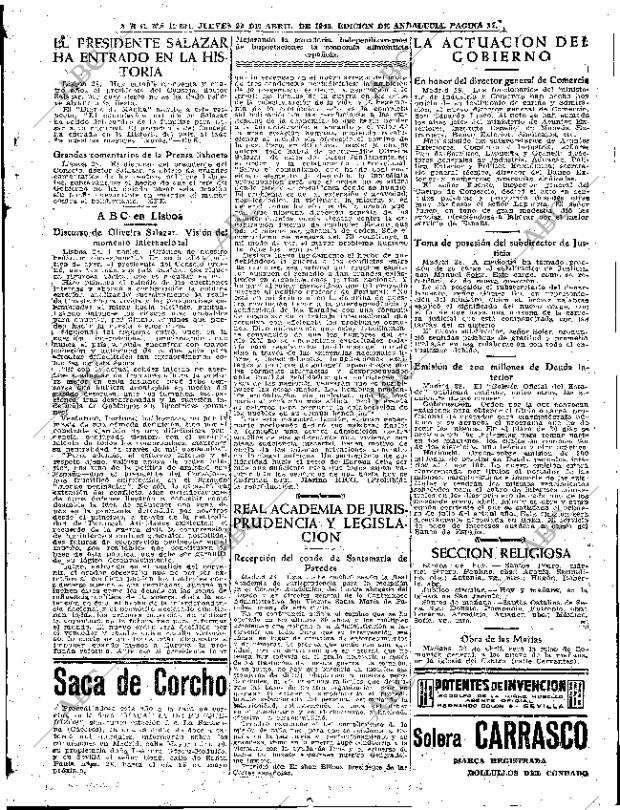 ABC SEVILLA 29-04-1943 página 11