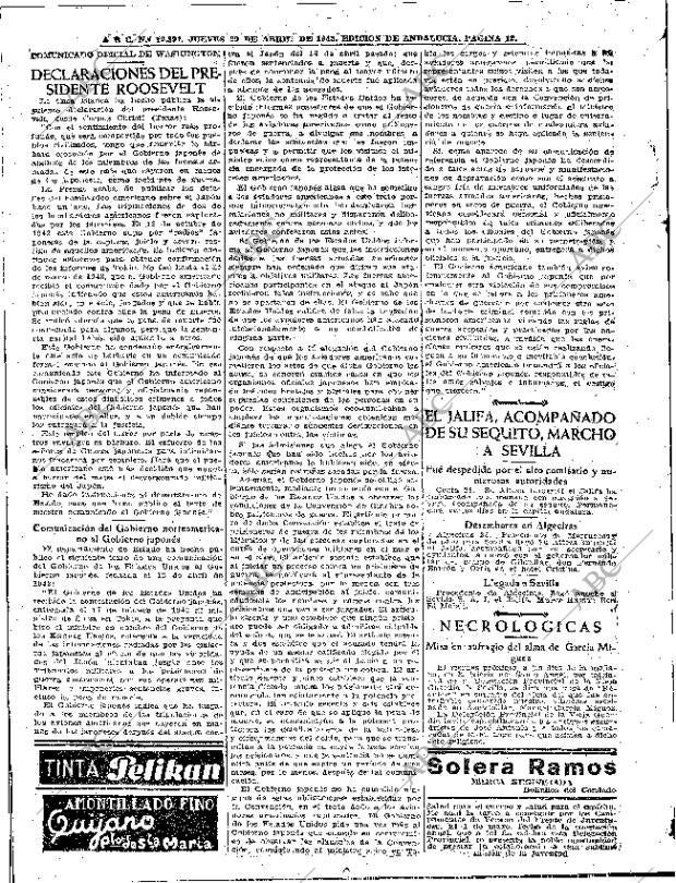 ABC SEVILLA 29-04-1943 página 12