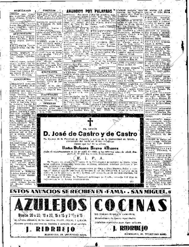ABC SEVILLA 29-04-1943 página 22