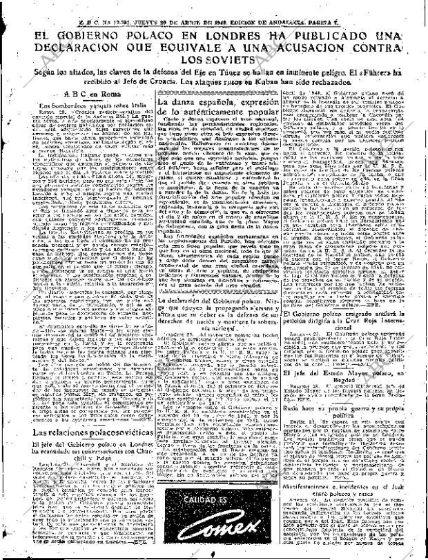 ABC SEVILLA 29-04-1943 página 7