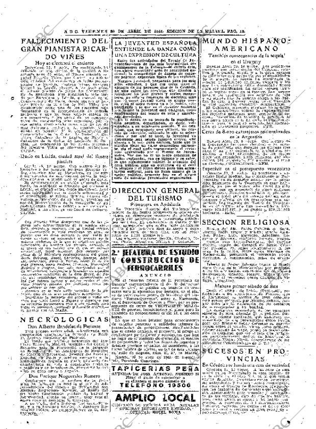 ABC MADRID 30-04-1943 página 13