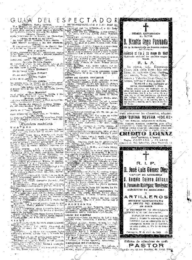 ABC MADRID 01-05-1943 página 2