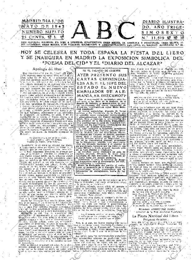 ABC MADRID 01-05-1943 página 3