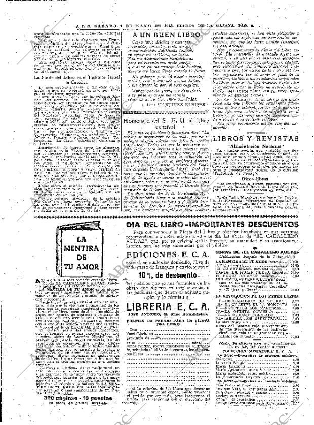 ABC MADRID 01-05-1943 página 6