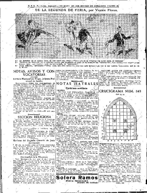 ABC SEVILLA 01-05-1943 página 14