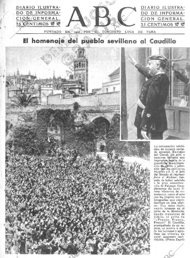 ABC MADRID 08-05-1943 página 1