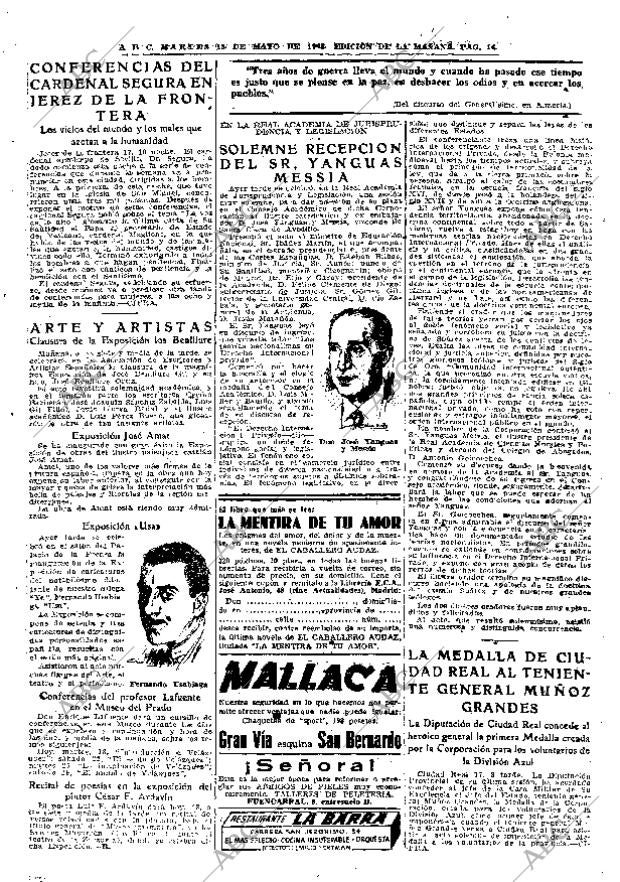 ABC MADRID 18-05-1943 página 14