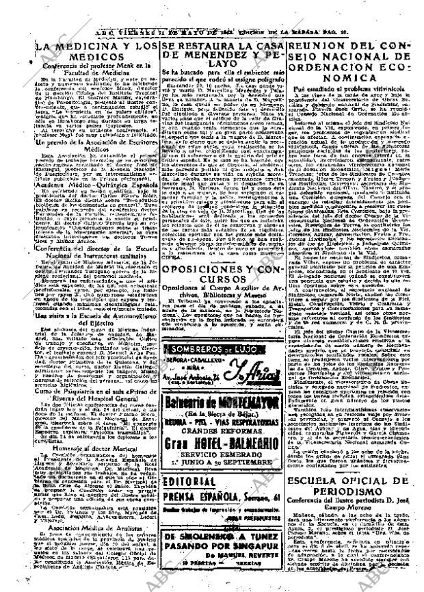 ABC MADRID 21-05-1943 página 10