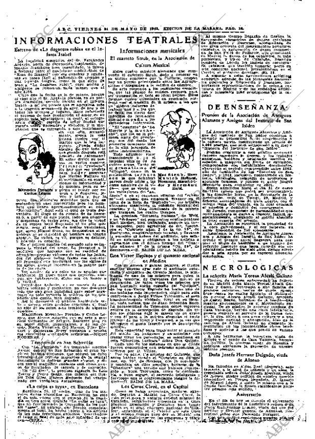 ABC MADRID 21-05-1943 página 16