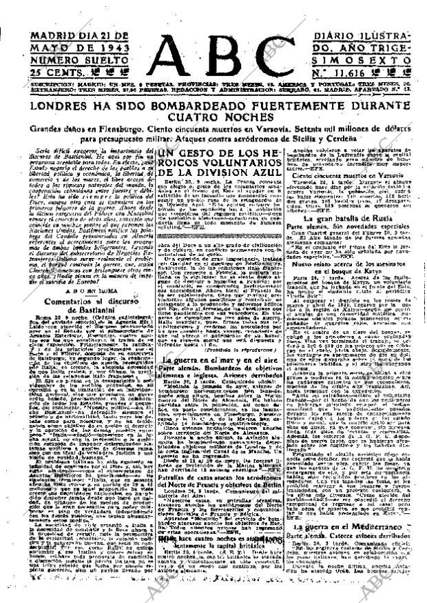 ABC MADRID 21-05-1943 página 3