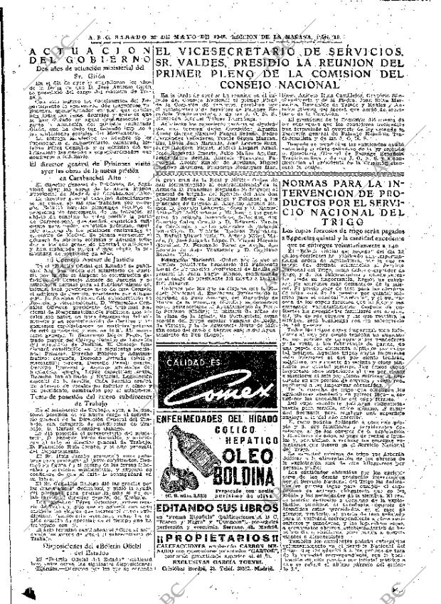 ABC MADRID 22-05-1943 página 10