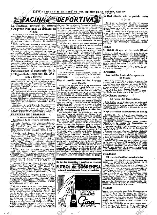 ABC MADRID 23-05-1943 página 27