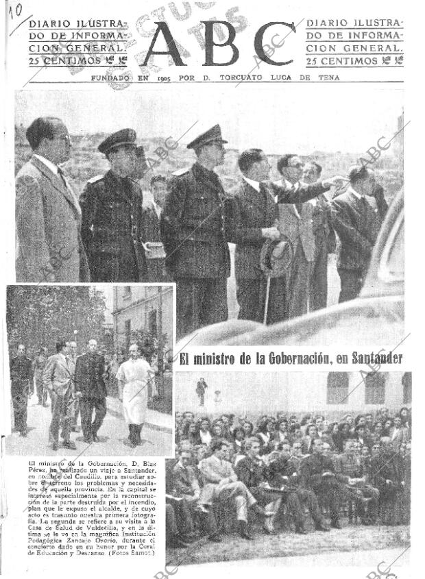 ABC MADRID 10-06-1943 página 1