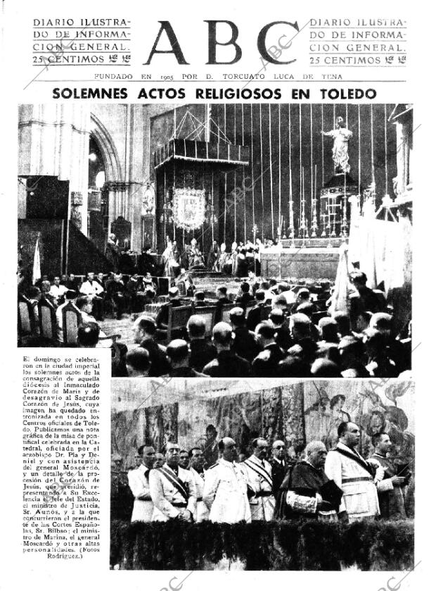 ABC MADRID 15-06-1943 página 1